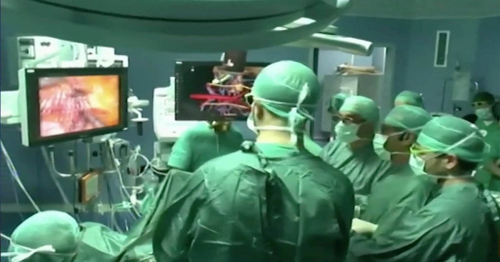 intervento in sala operatoria
